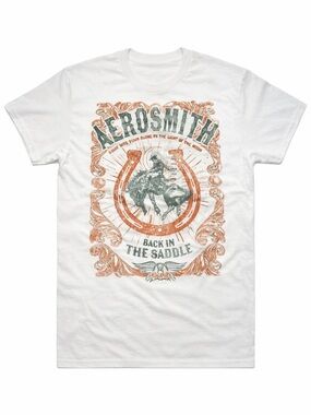 Levi’s Back in the Saddle White Graphic Tee